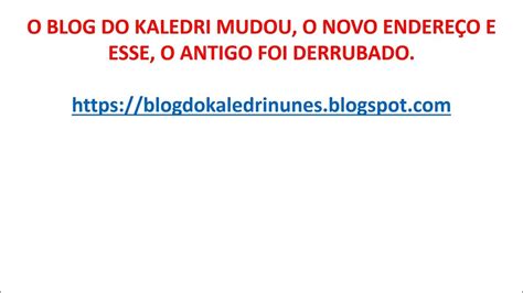 blog kaledri nunes.